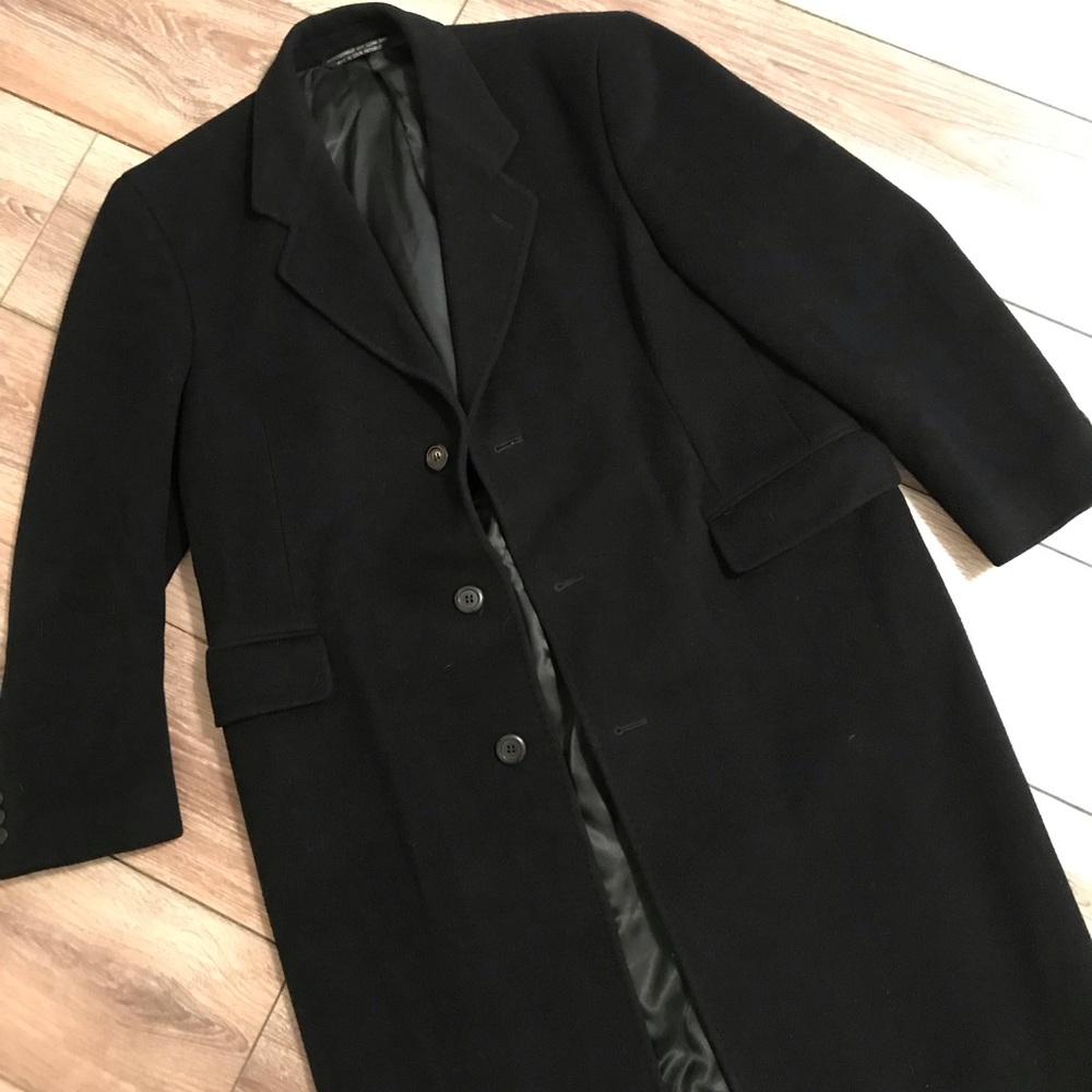 Mark Alexander men’s cashmere overcoat